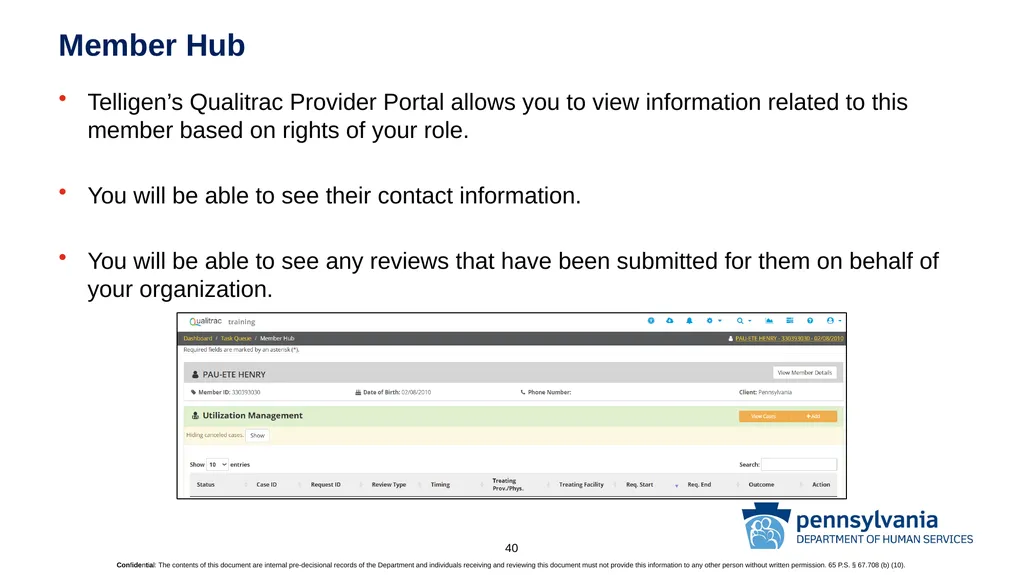 Welcome Please verify your full name has been - slide 40 of 124