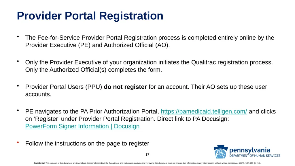 Welcome Please verify your full name has been - slide 17 of 124