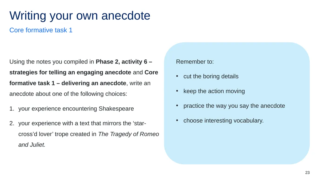 Instructions for use This resource is not a - slide 23 of 51