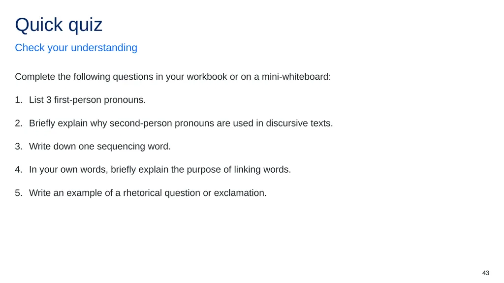Instructions for use This resource is not a - slide 43 of 51