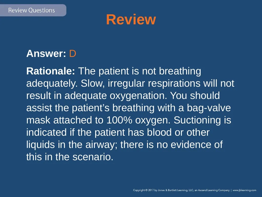 Chapter 10 Airway Management National EMS - slide 160 of 170