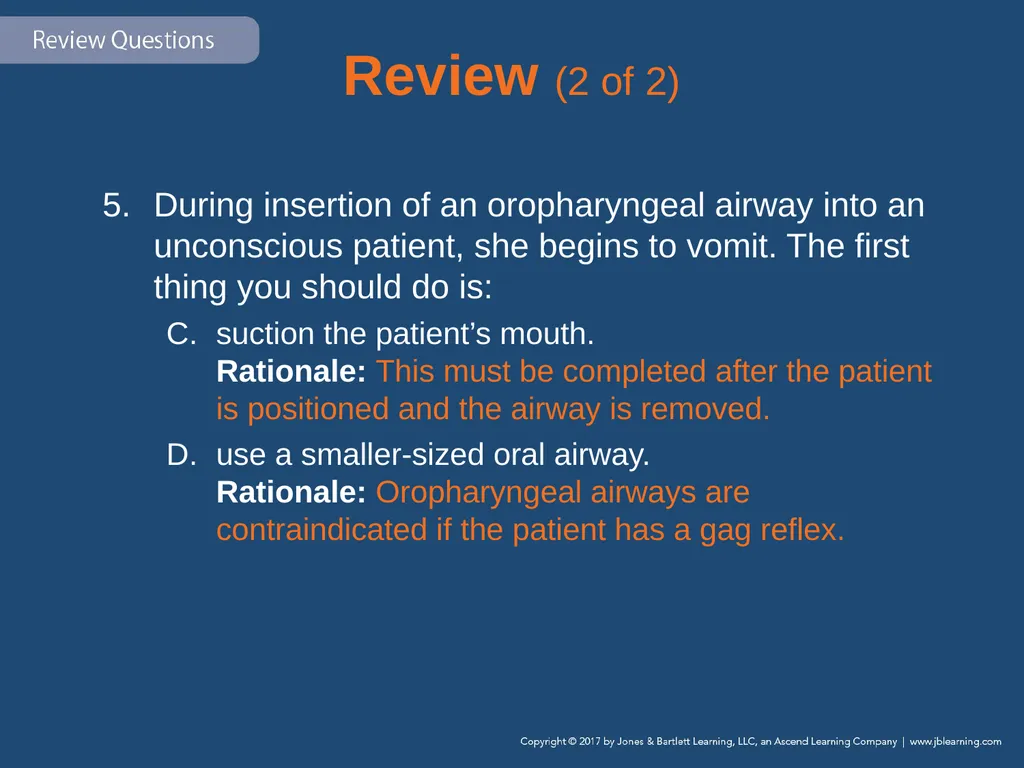 Chapter 10 Airway Management National EMS - slide 150 of 170
