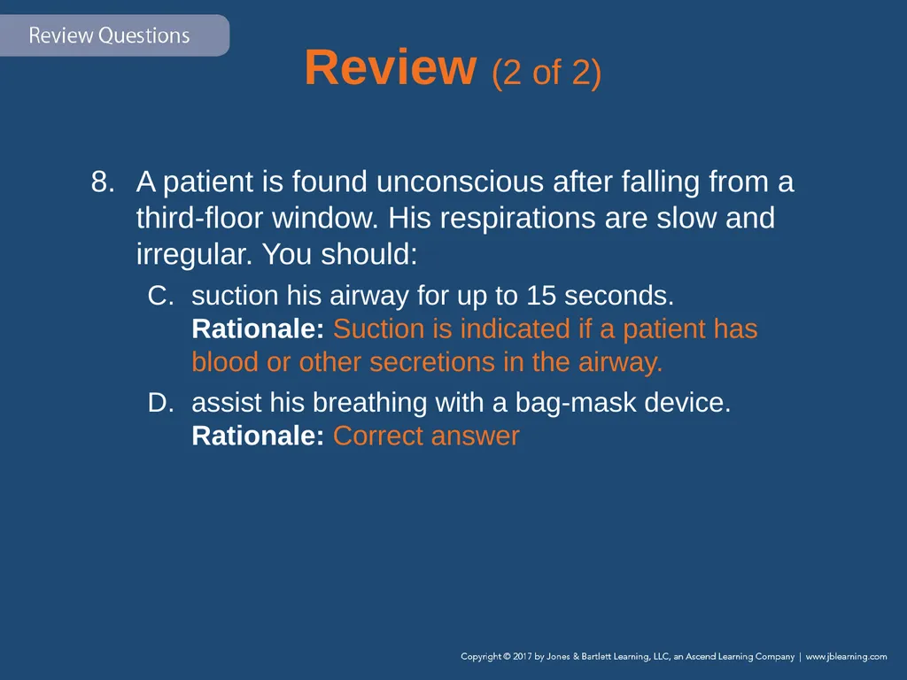 Chapter 10 Airway Management National EMS - slide 162 of 170