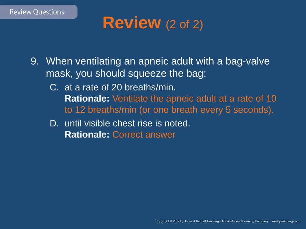 Chapter 10 Airway Management National EMS - slide 166 of 170