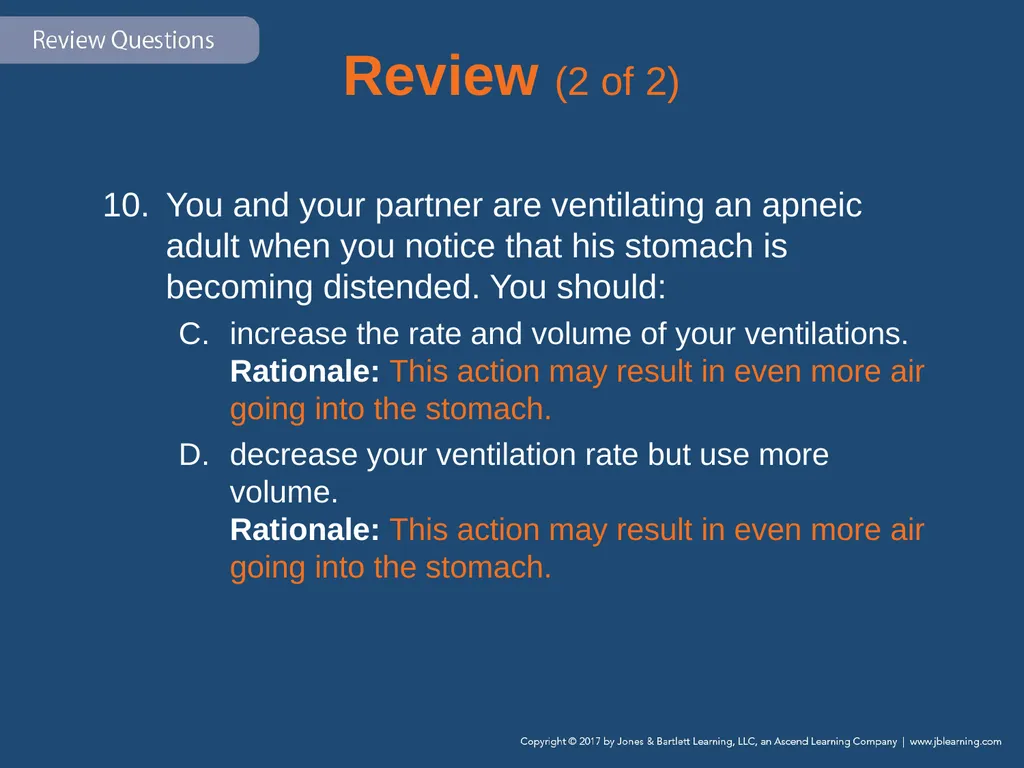 Chapter 10 Airway Management National EMS - slide 170 of 170