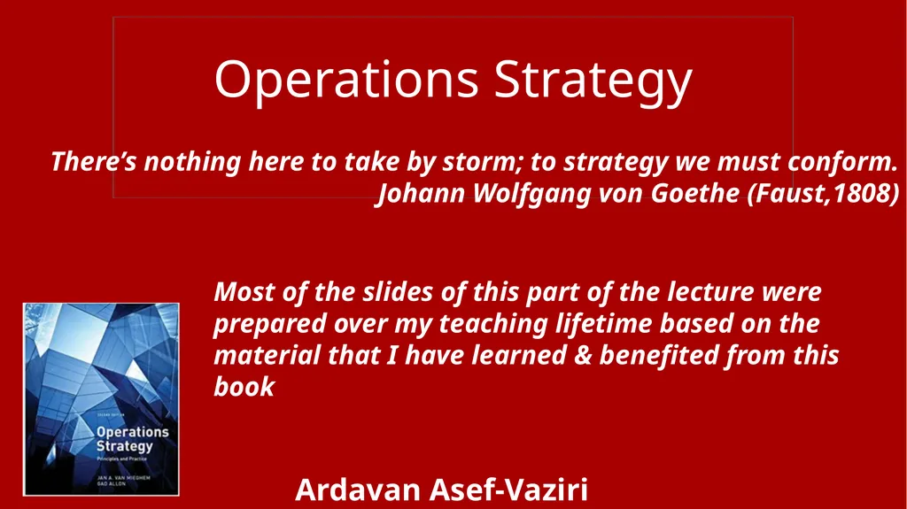 Most of the slides of this part of the lecture