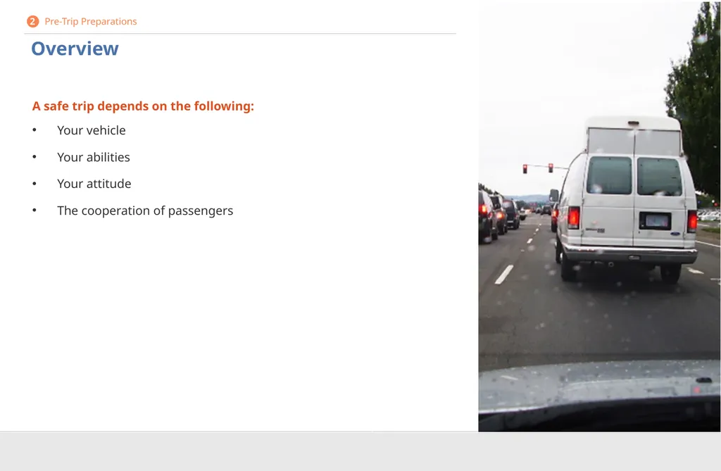 Driver Safety for 15-Passenger Vans DISCLAIMER - slide 14 of 40