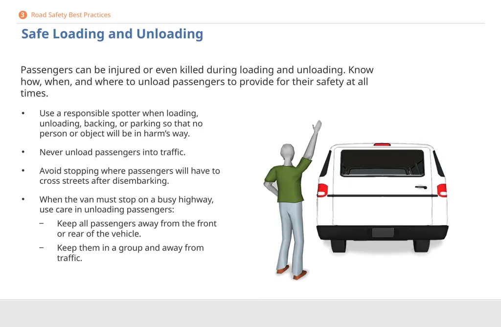 Driver Safety for 15-Passenger Vans DISCLAIMER - slide 21 of 40