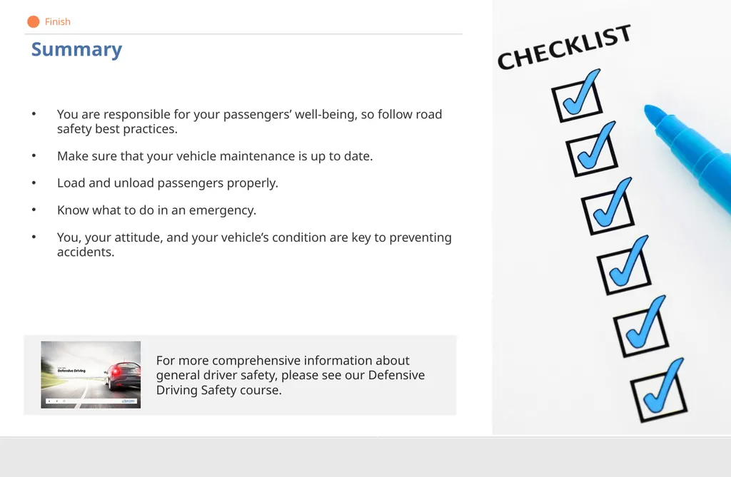 Driver Safety for 15-Passenger Vans DISCLAIMER - slide 40 of 40