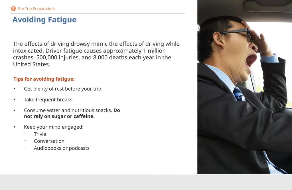 Driver Safety for 15-Passenger Vans DISCLAIMER - slide 17 of 40
