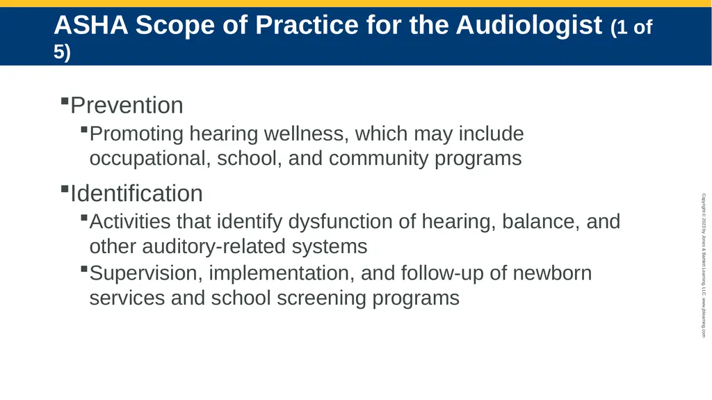 The Speech-Language Pathologist in Audiology - slide 9 of 21