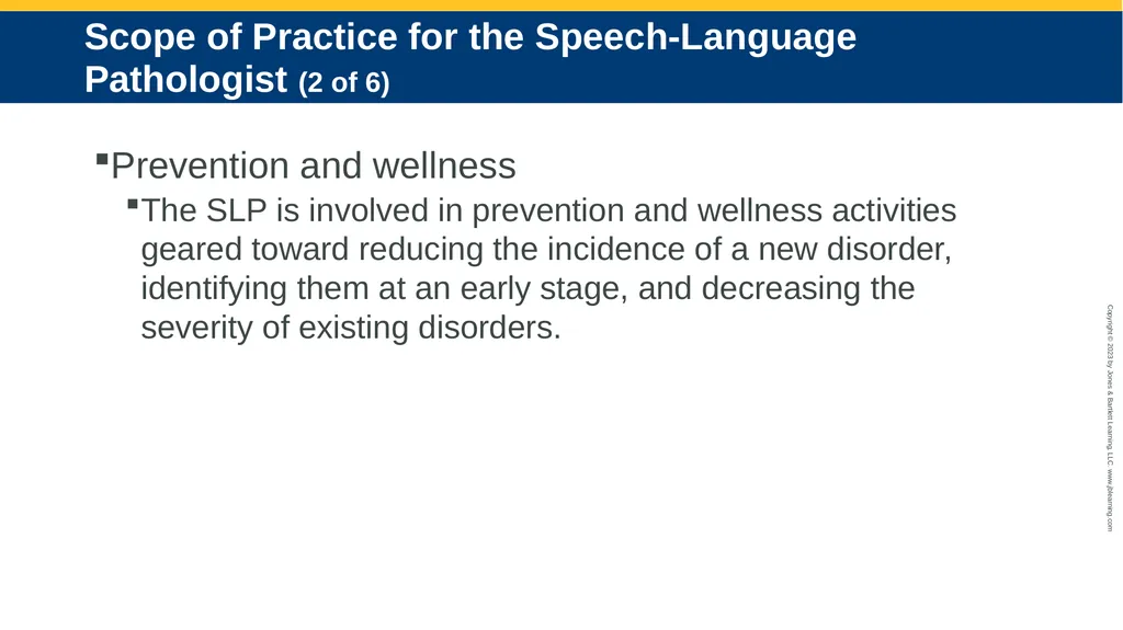 The Speech-Language Pathologist in Audiology - slide 4 of 21