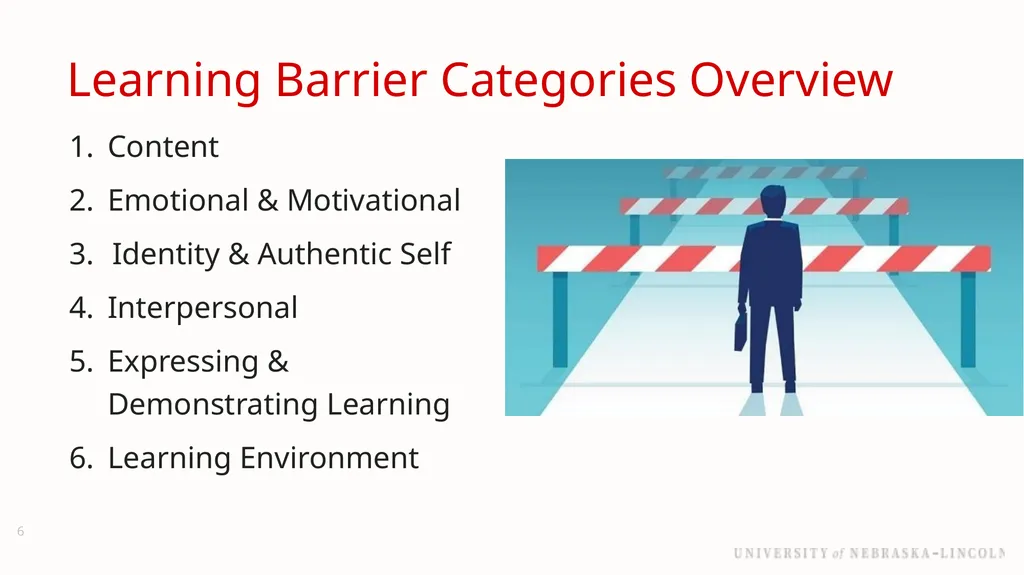 UNL Branding Reducing barriers to learning with - slide 6 of 46