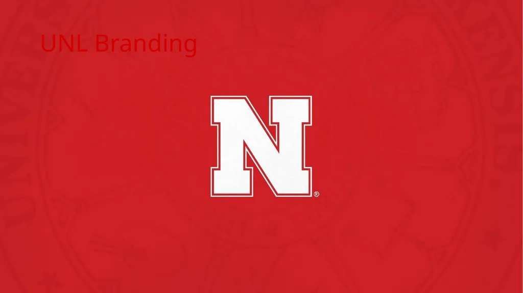 UNL Branding Reducing barriers to learning with - slide 1 of 46