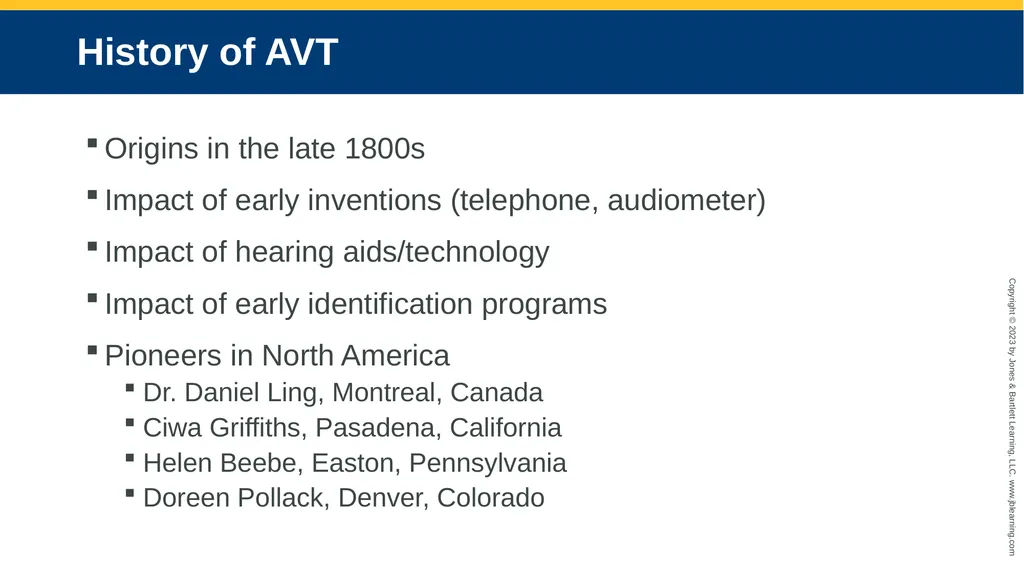 Auditory-Verbal Practice: An Auditory Approach to - slide 6 of 23