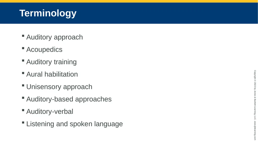 Auditory-Verbal Practice: An Auditory Approach to - slide 7 of 23
