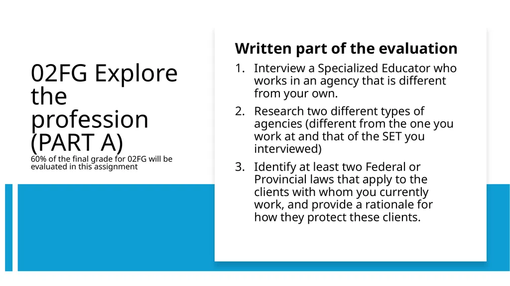 02FG Explore the profession Part A RAC Champlain - slide 4 of 37