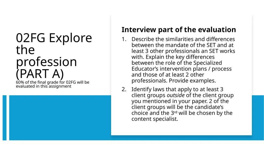 02FG Explore the profession Part A RAC Champlain - slide 5 of 37