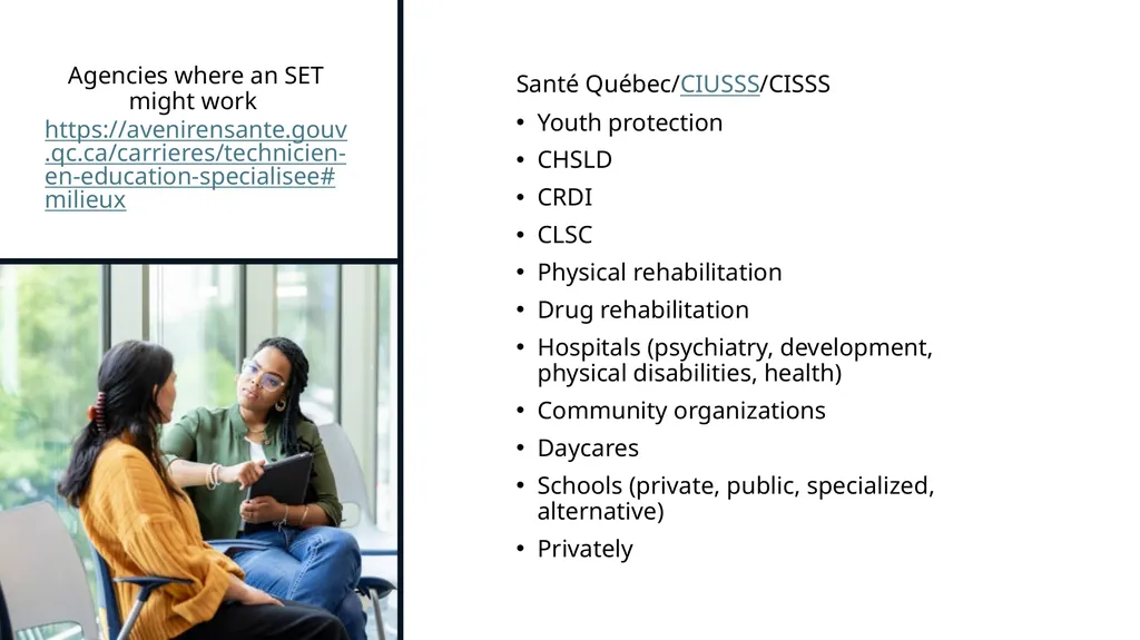 02FG Explore the profession Part A RAC Champlain - slide 11 of 37