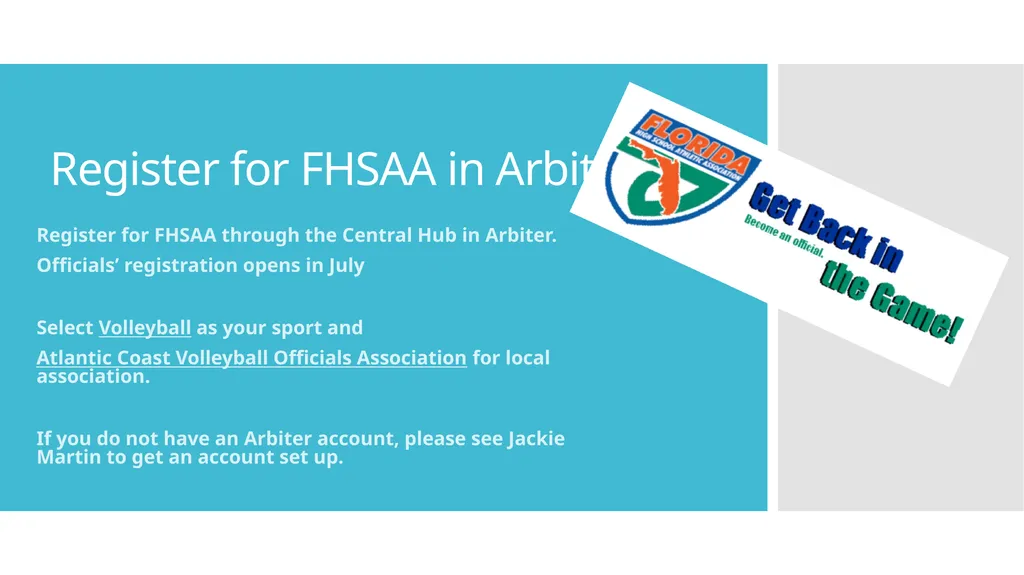 Welcome ACVOA Referees! Agenda: Membership - slide 5 of 12