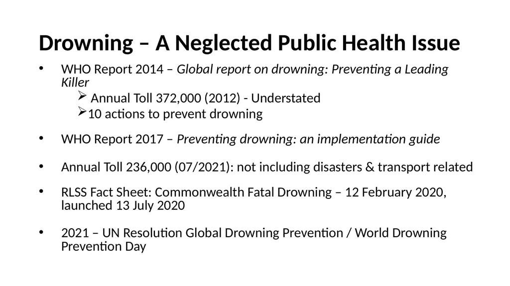 The Royal Life Saving Society January 2021 What is - slide 4 of 42