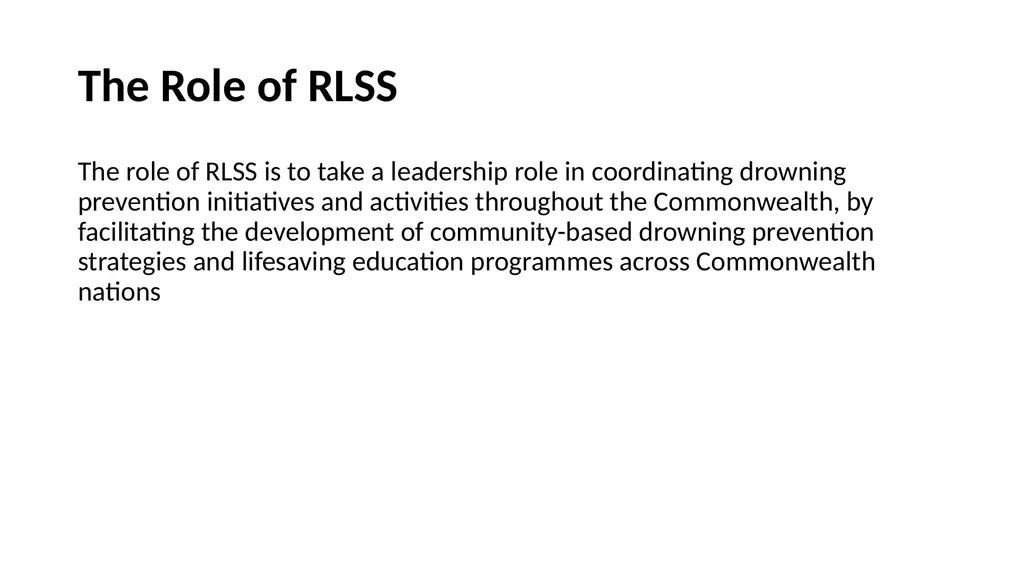 The Royal Life Saving Society January 2021 What is - slide 10 of 42