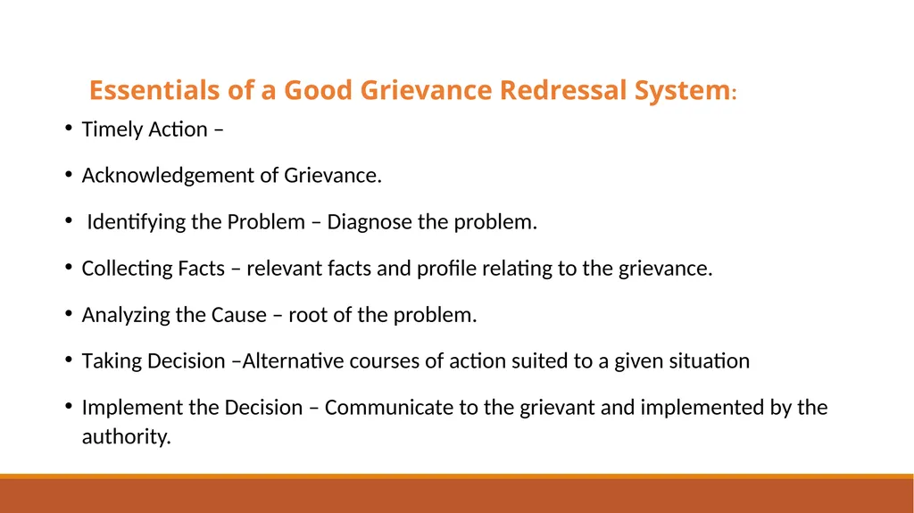 Grievance Redress Mechanism Sensitization of - slide 22 of 26