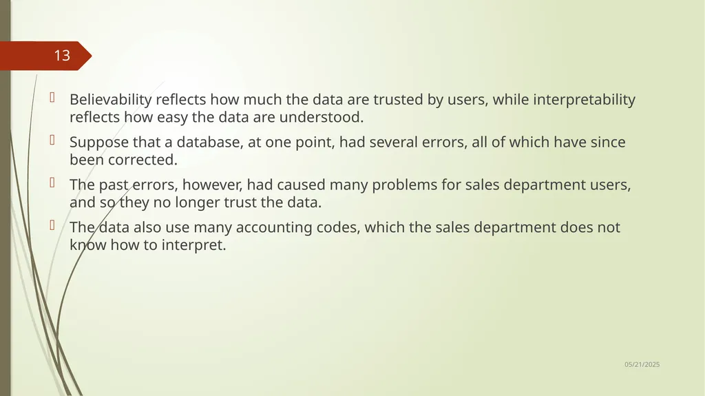Data Preprocessing Shailaja K.P What Is Data - slide 13 of 117