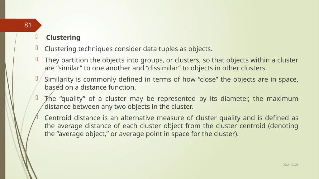 Data Preprocessing Shailaja K.P What Is Data - slide 81 of 117