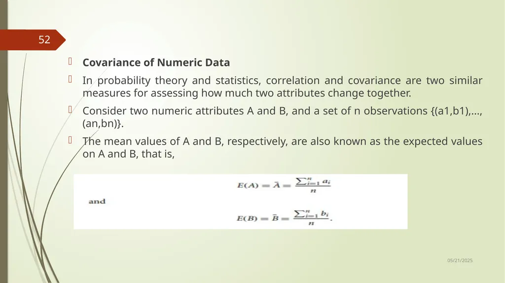 Data Preprocessing Shailaja K.P What Is Data - slide 52 of 117