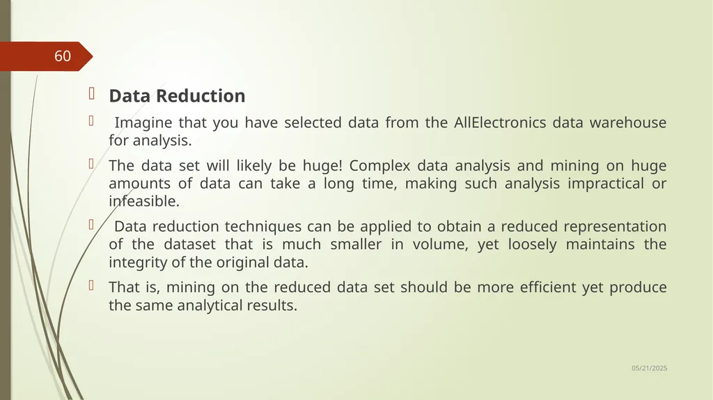 Data Preprocessing Shailaja K.P What Is Data - slide 60 of 117