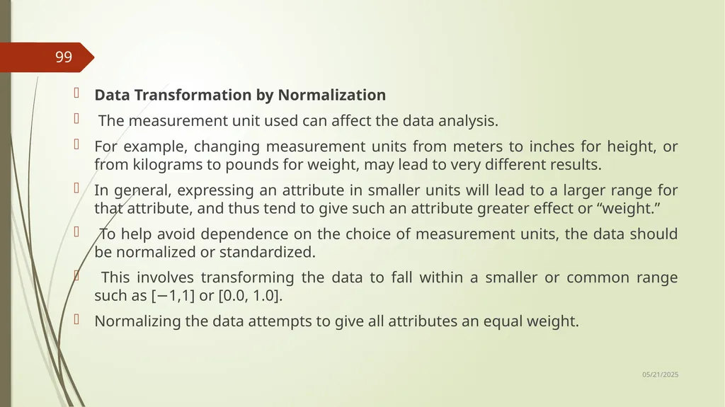 Data Preprocessing Shailaja K.P What Is Data - slide 99 of 117