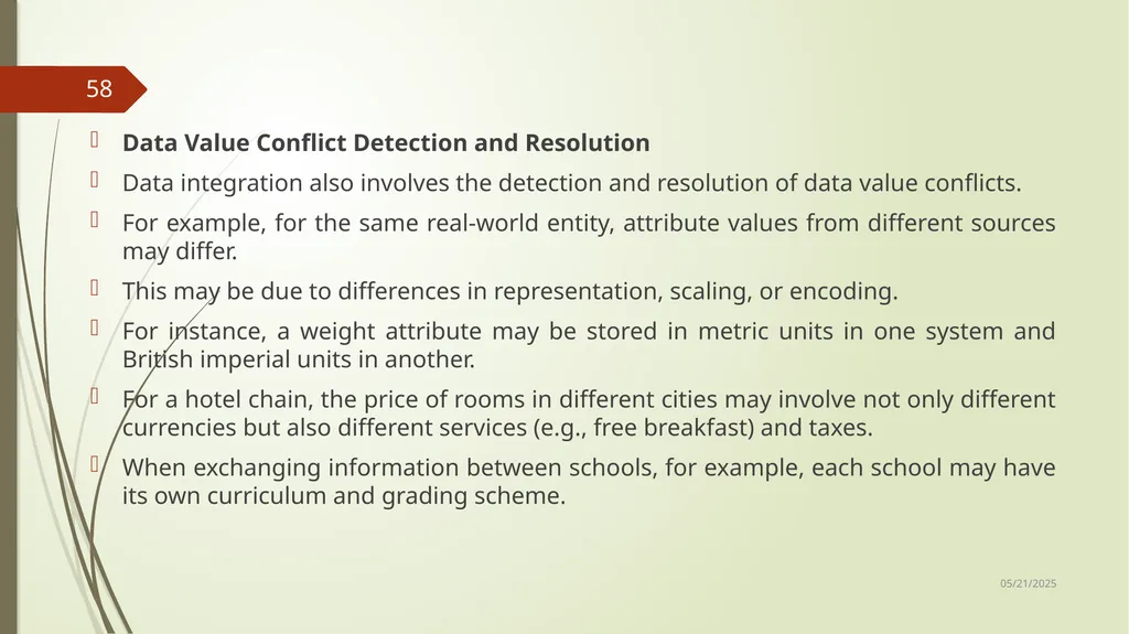 Data Preprocessing Shailaja K.P What Is Data - slide 58 of 117