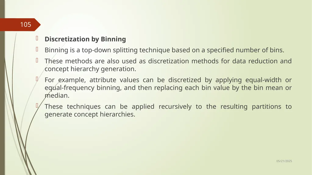 Data Preprocessing Shailaja K.P What Is Data - slide 105 of 117