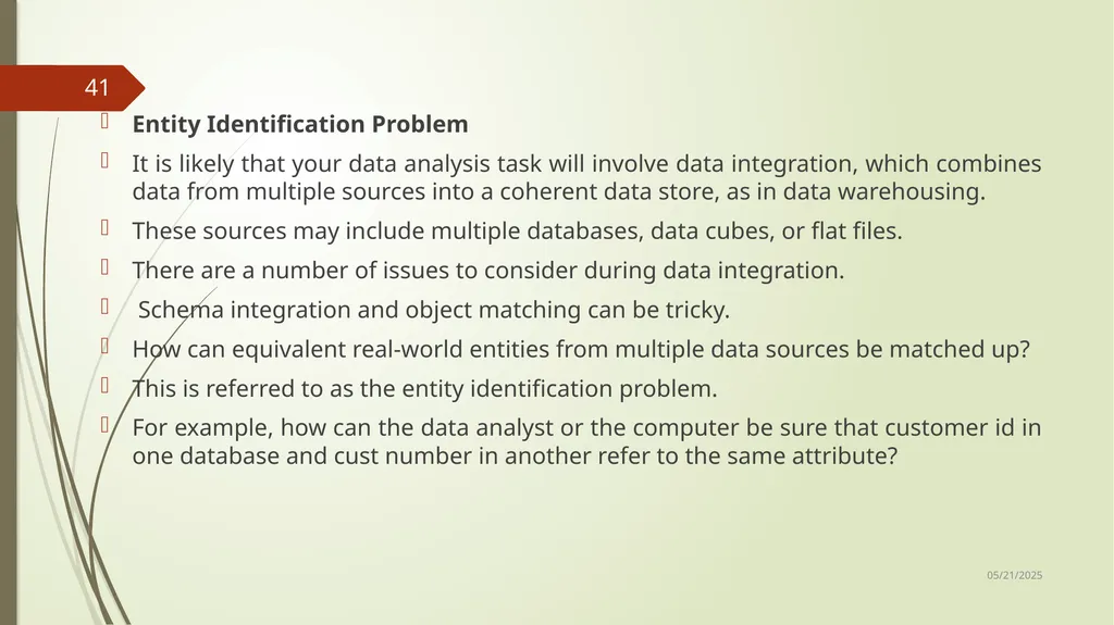 Data Preprocessing Shailaja K.P What Is Data - slide 41 of 117