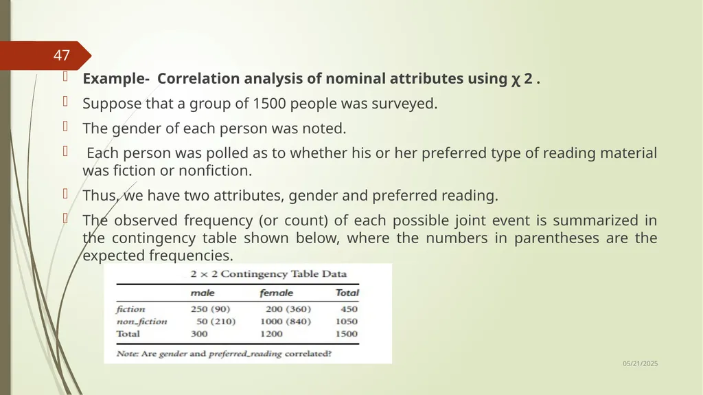 Data Preprocessing Shailaja K.P What Is Data - slide 47 of 117
