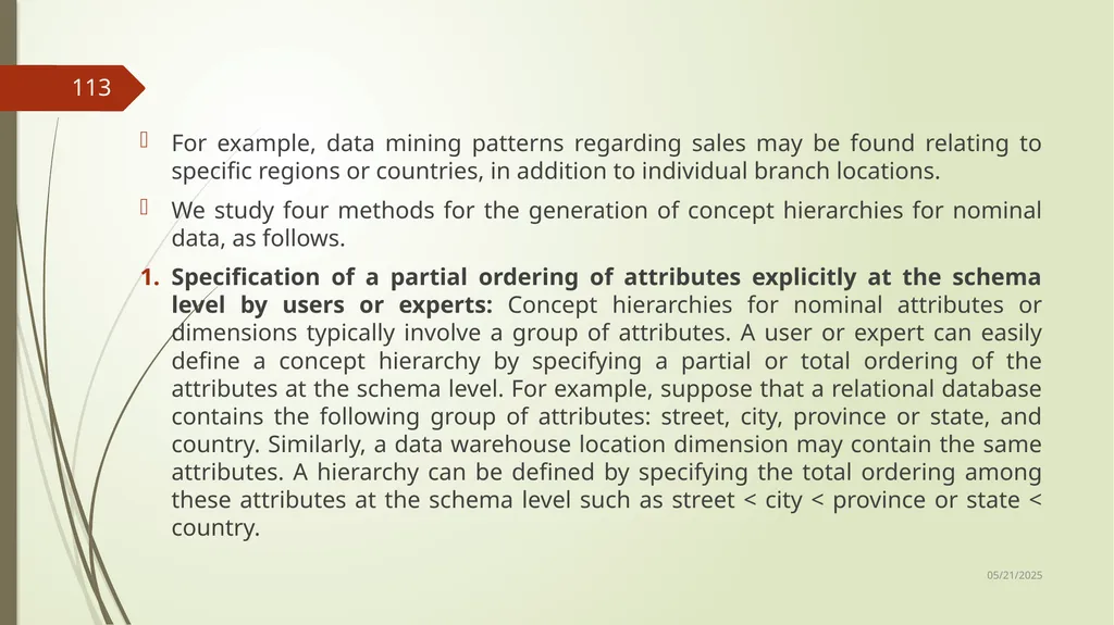 Data Preprocessing Shailaja K.P What Is Data - slide 113 of 117