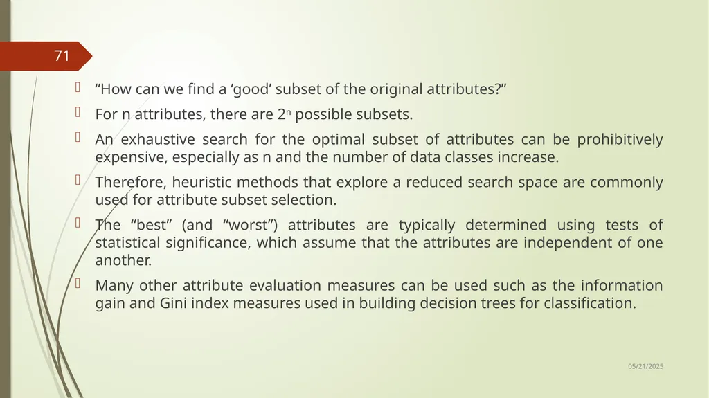 Data Preprocessing Shailaja K.P What Is Data - slide 71 of 117