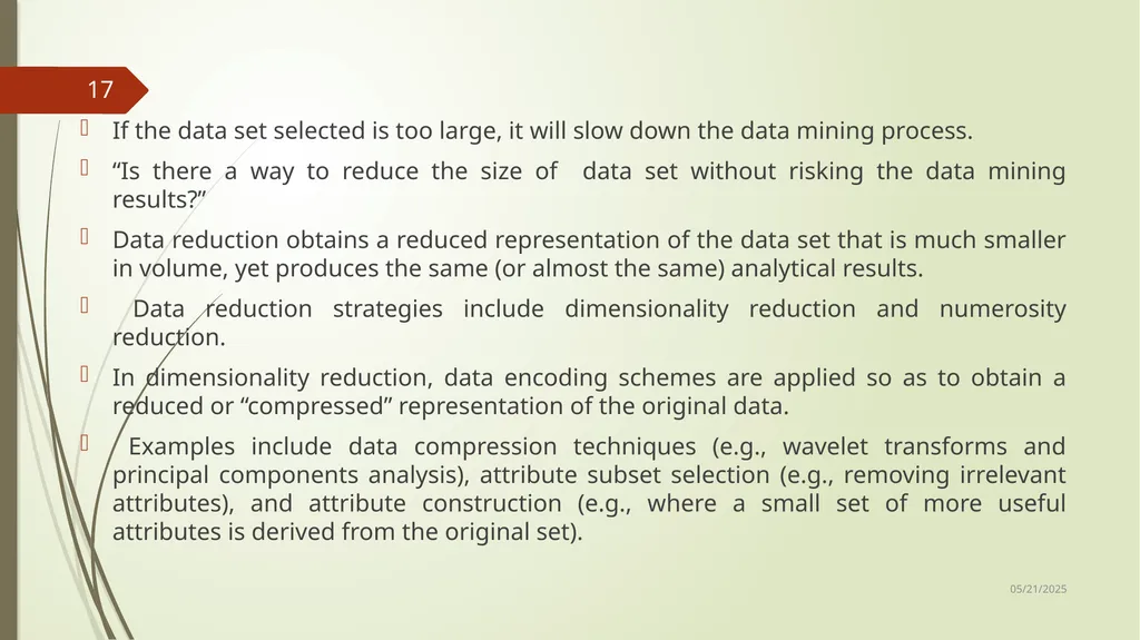 Data Preprocessing Shailaja K.P What Is Data - slide 17 of 117