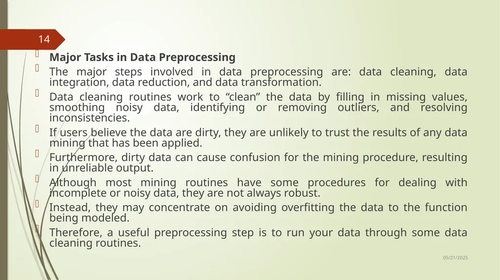 Data Preprocessing Shailaja K.P What Is Data - slide 14 of 117