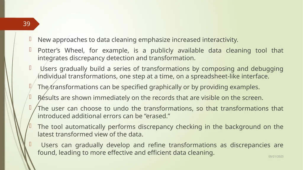 Data Preprocessing Shailaja K.P What Is Data - slide 39 of 117