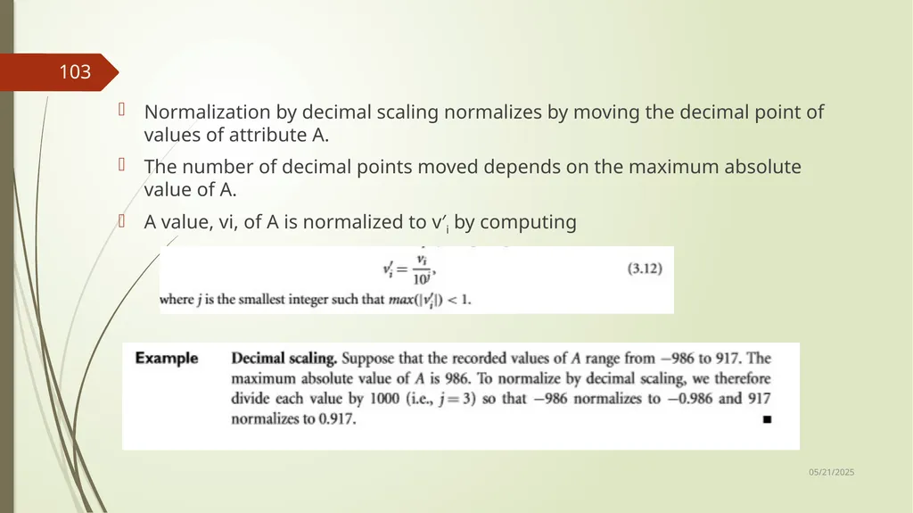 Data Preprocessing Shailaja K.P What Is Data - slide 103 of 117