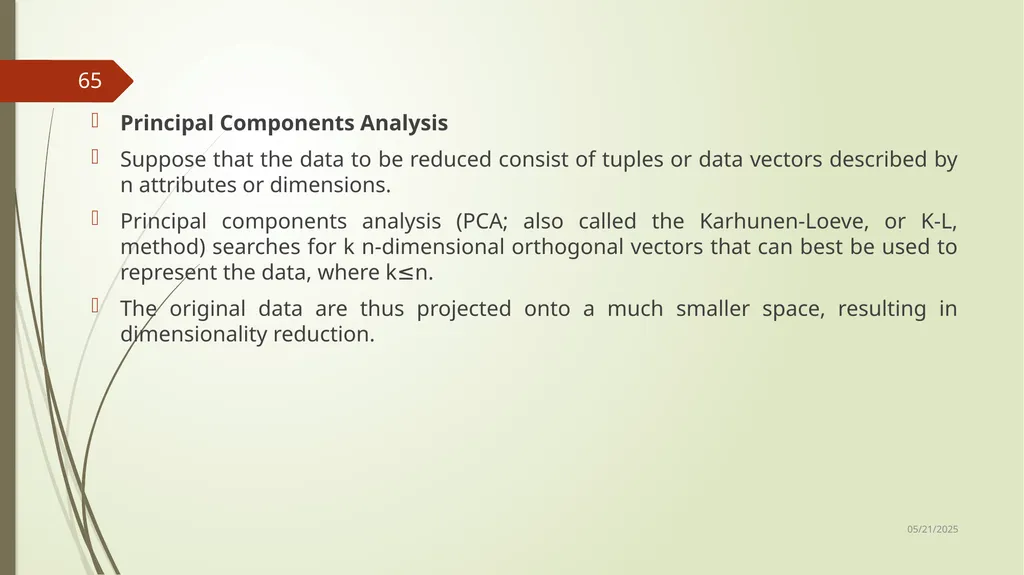 Data Preprocessing Shailaja K.P What Is Data - slide 65 of 117