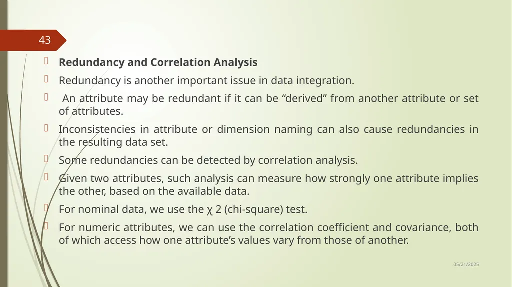 Data Preprocessing Shailaja K.P What Is Data - slide 43 of 117