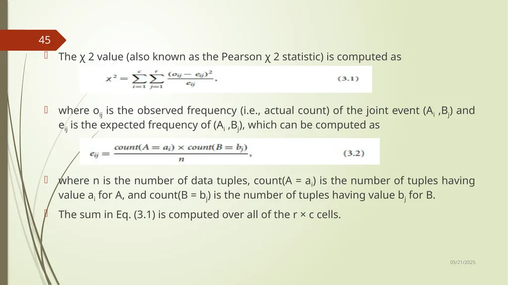 Data Preprocessing Shailaja K.P What Is Data - slide 45 of 117