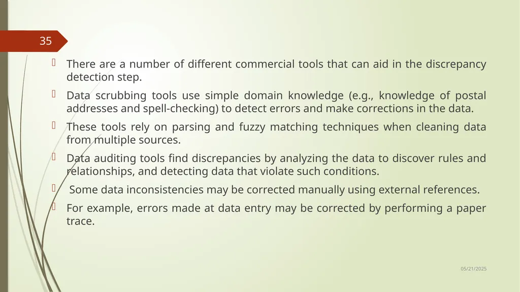 Data Preprocessing Shailaja K.P What Is Data - slide 35 of 117