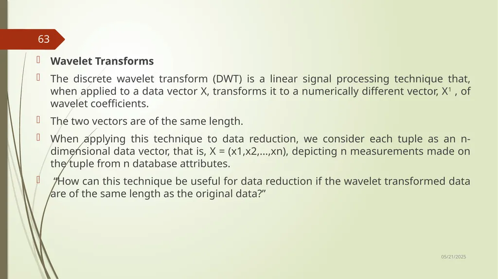Data Preprocessing Shailaja K.P What Is Data - slide 63 of 117