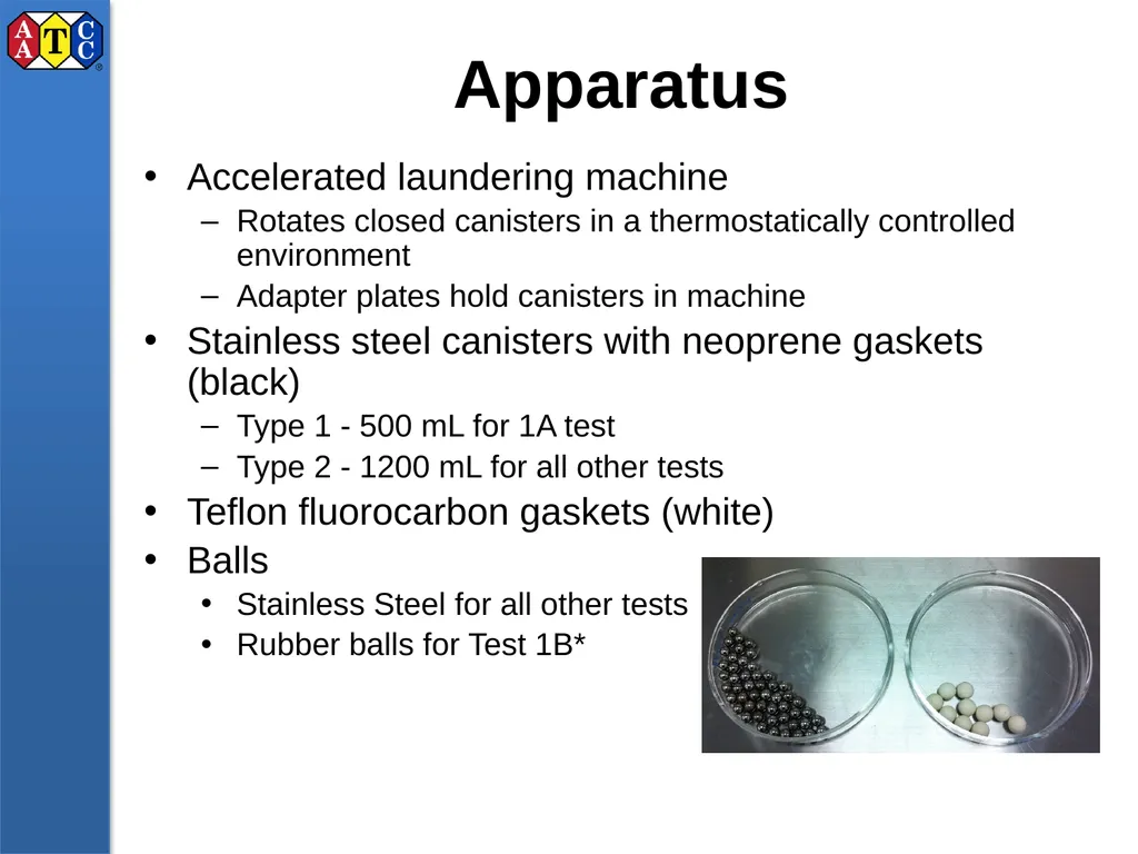 AATCC Test Method 61-2013e(2020)e2 Colorfastness - slide 7 of 31