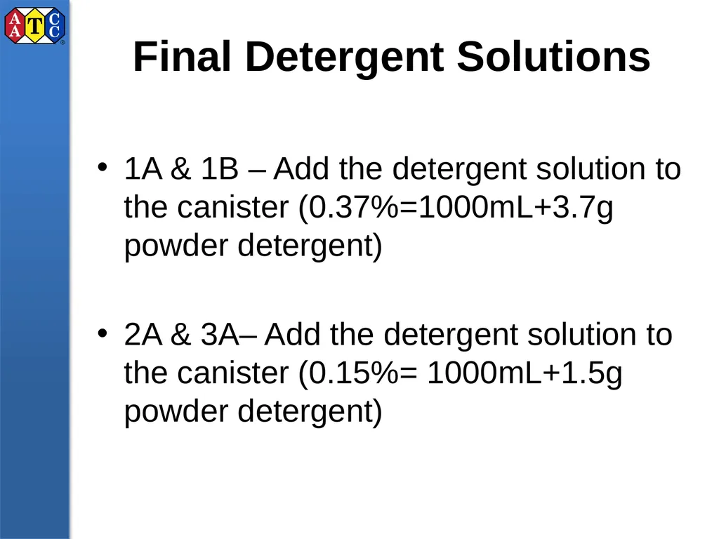 AATCC Test Method 61-2013e(2020)e2 Colorfastness - slide 23 of 31
