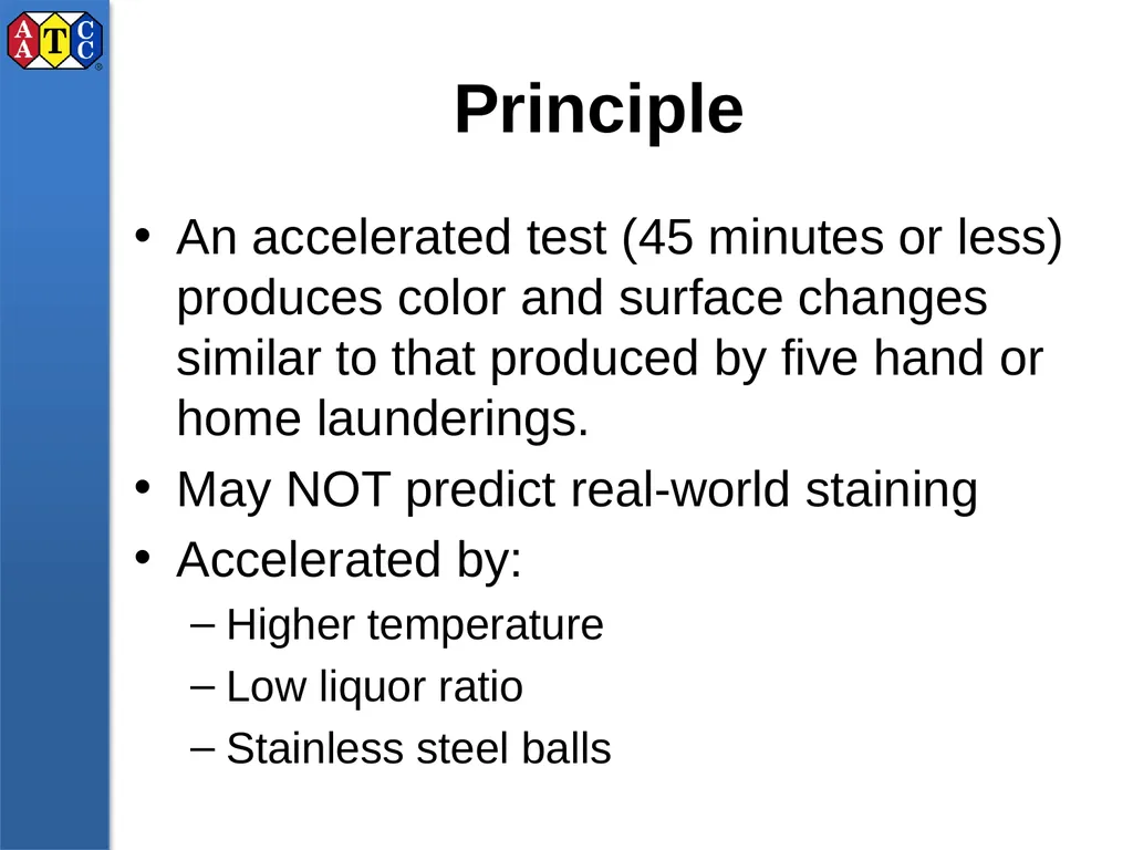 AATCC Test Method 61-2013e(2020)e2 Colorfastness - slide 2 of 31